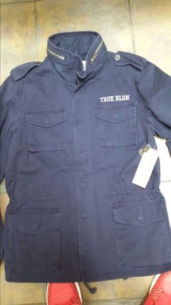 True religion flight jacket size medium