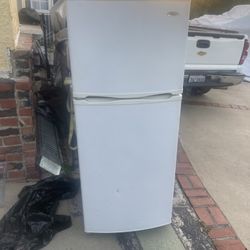 Refrigerator with freezer bigger than mini fridge Good working condition