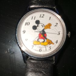 Mickey Mouse Clubhouse 1984 Genuine Leather 