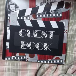 New Hollywood style guest book