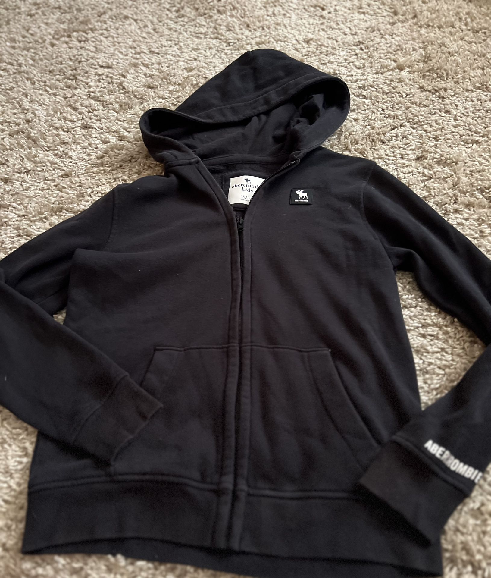 Boys Abercrombie & Fitch Zip Hoodie 