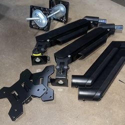 Monitor arms