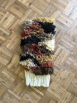 Vintage Shag Wall Hanging