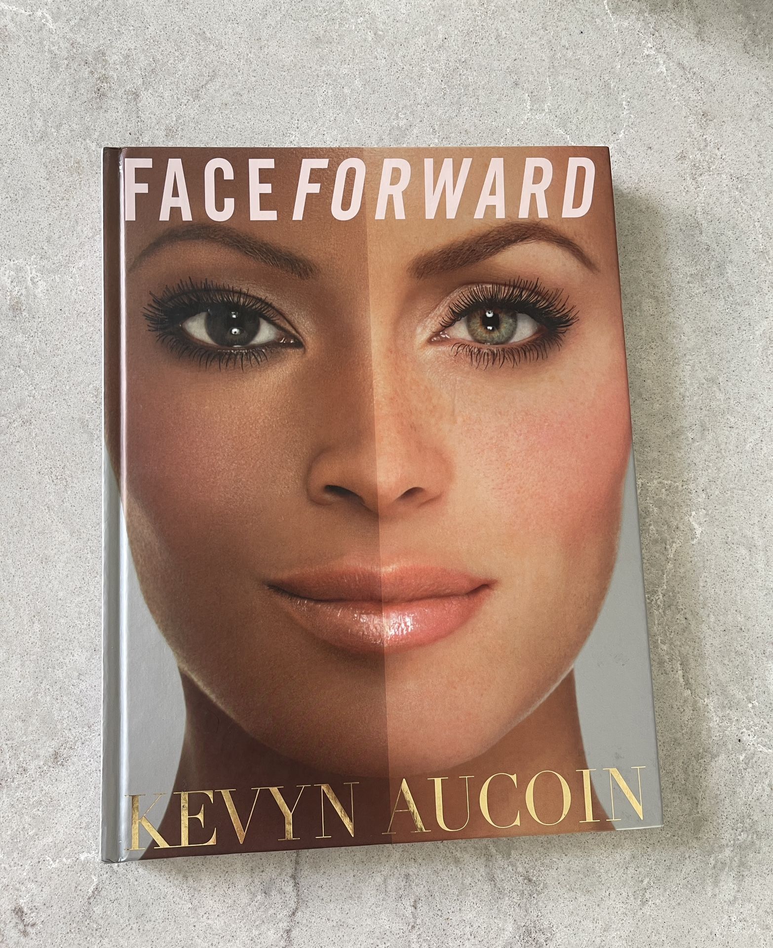 Face Forward Kevyn Aucoin 2000 Hardcover in First Edition Coffee Table Book Y2k Makeup Tutorial Rare Find
