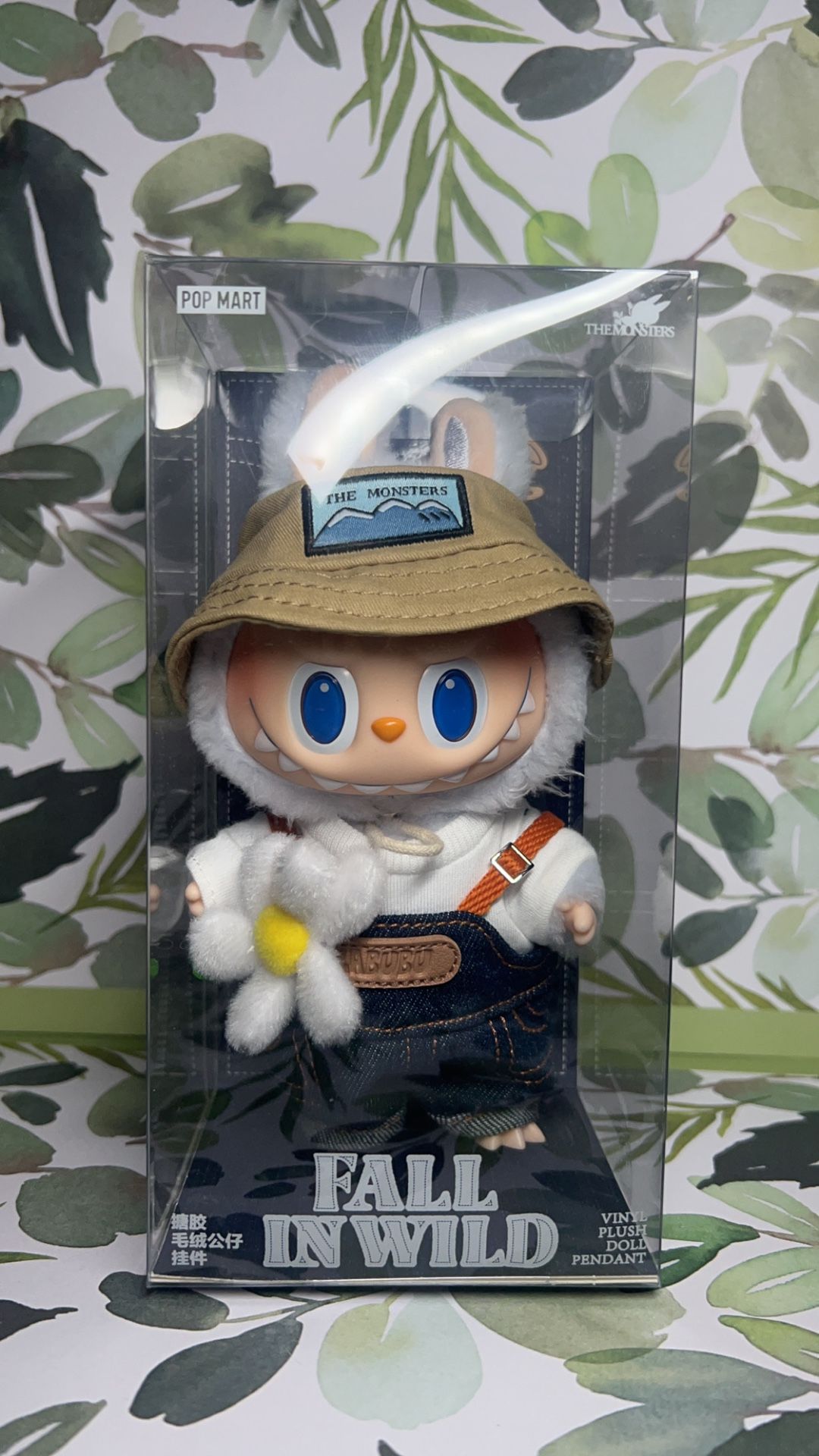 Labubu Fall in Wild Plush Pendant