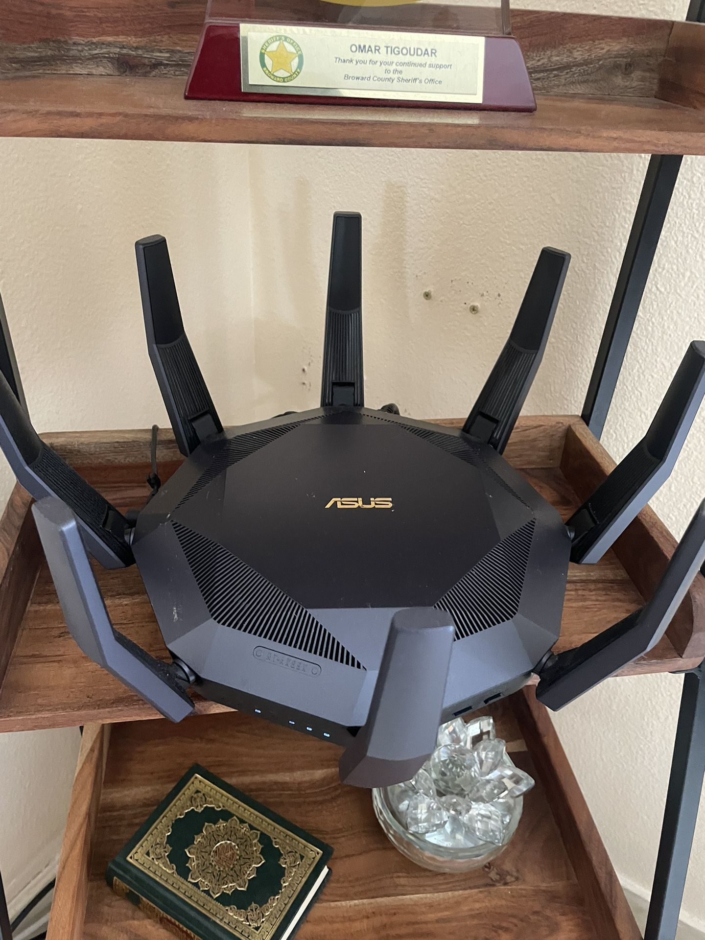 RT-AX89X Router and Nighthawk multi cable modem