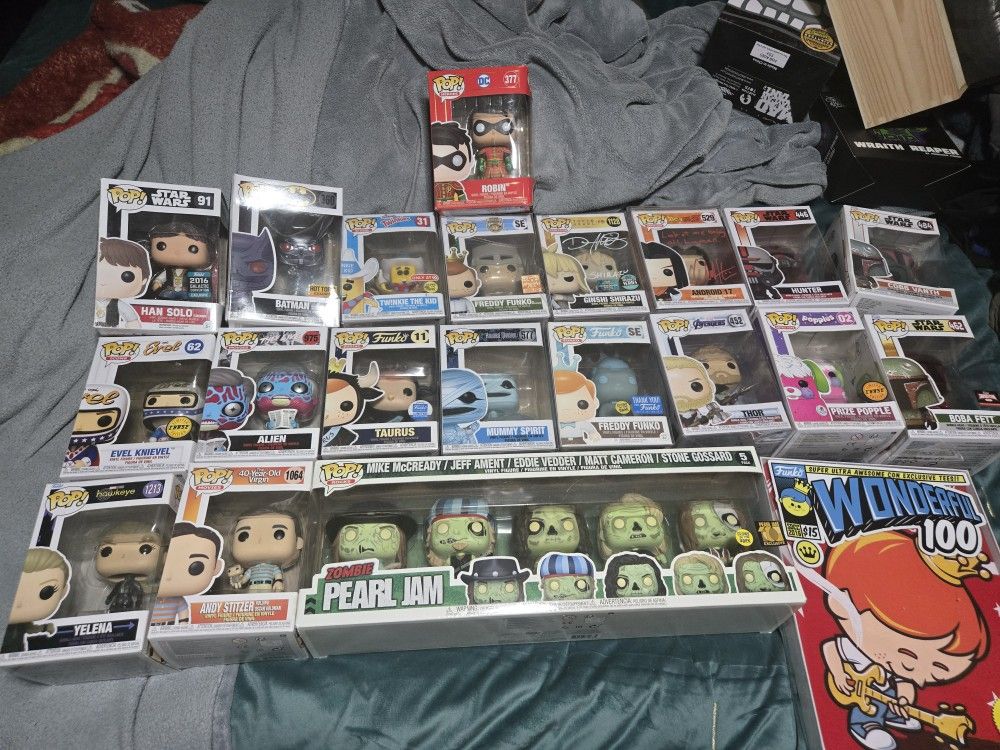 Funko Lot And Designer Toys