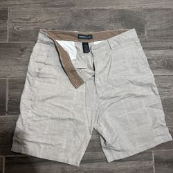 O'Neill grey plaid shorts