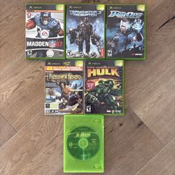 Original Xbox Games 6 Original Xbox Games Selling All Together
