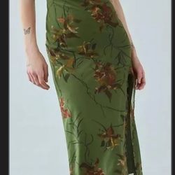 Urban Outfitters Green Dress 