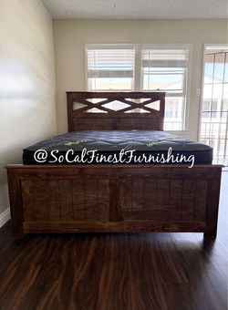 New Queen Bed And Mattress
