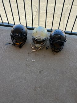 Youth football helmets
