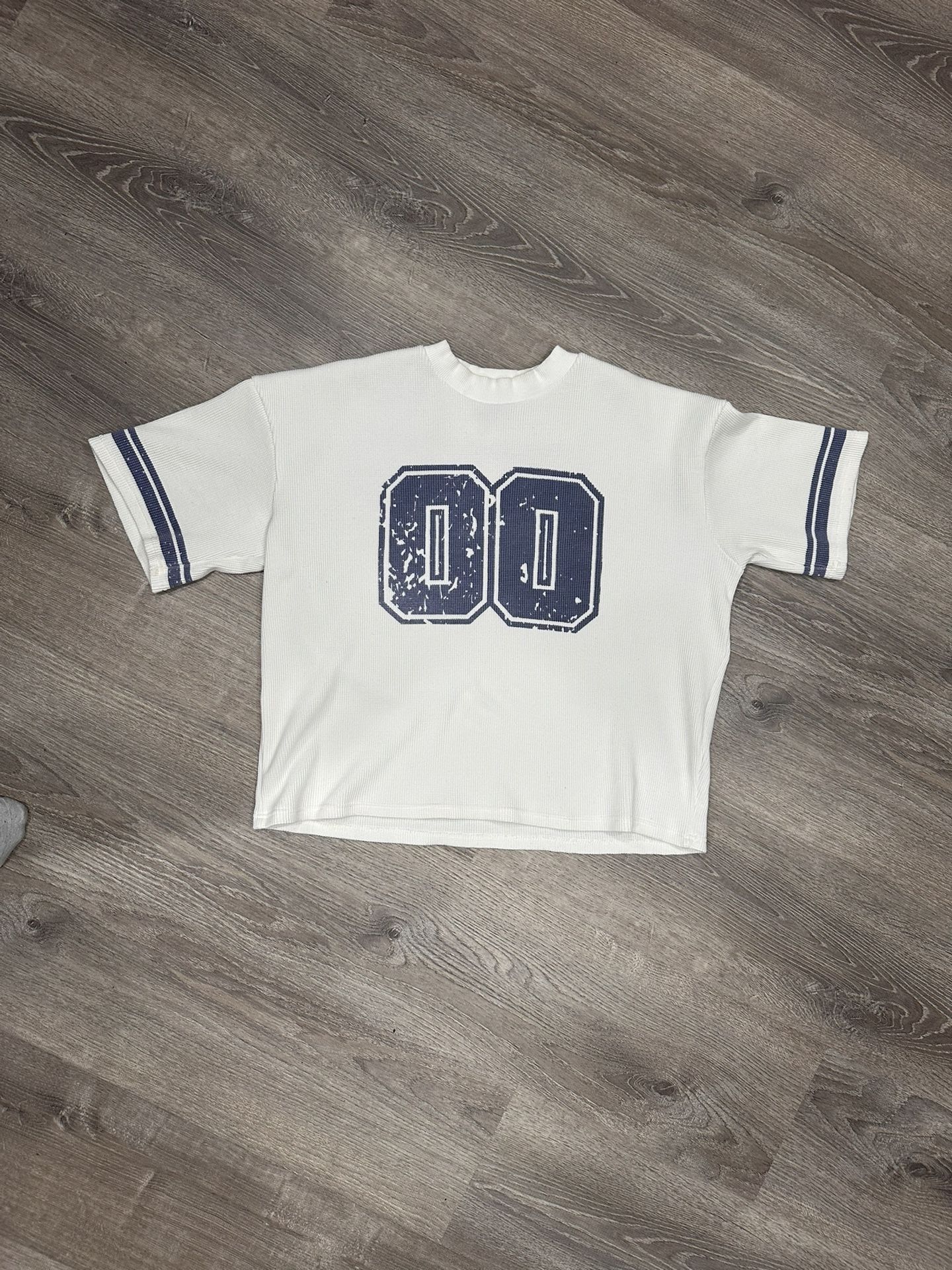 Graph Cropped “00” T-shirt