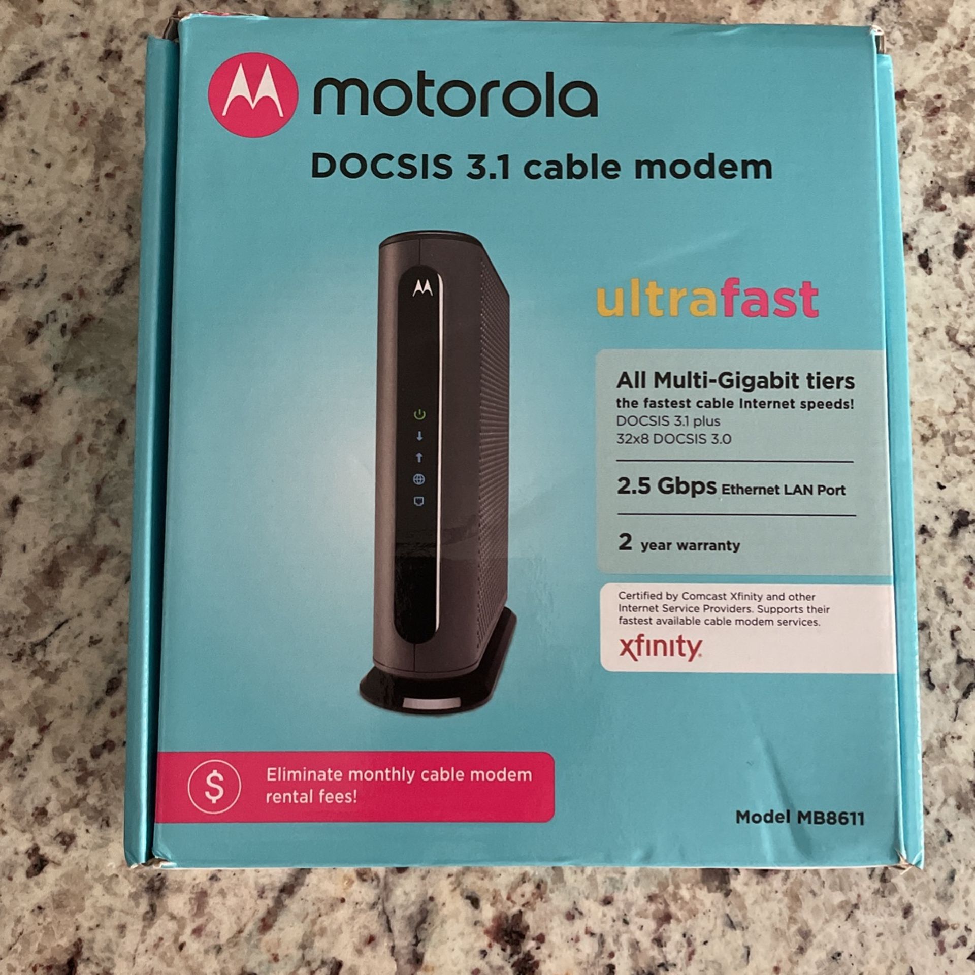 Motorola 3.1 Cable Modem