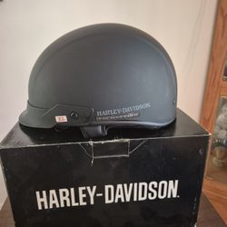 Men HARLEY DAVIDSON Helmet XL, Retractable Visor. 