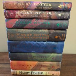 Harry Potter Hardback Books 1-7 plus 1 Other - 1st Editions