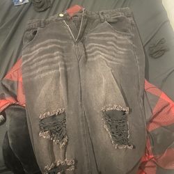 Pants For Sale large black, or a little gray in it