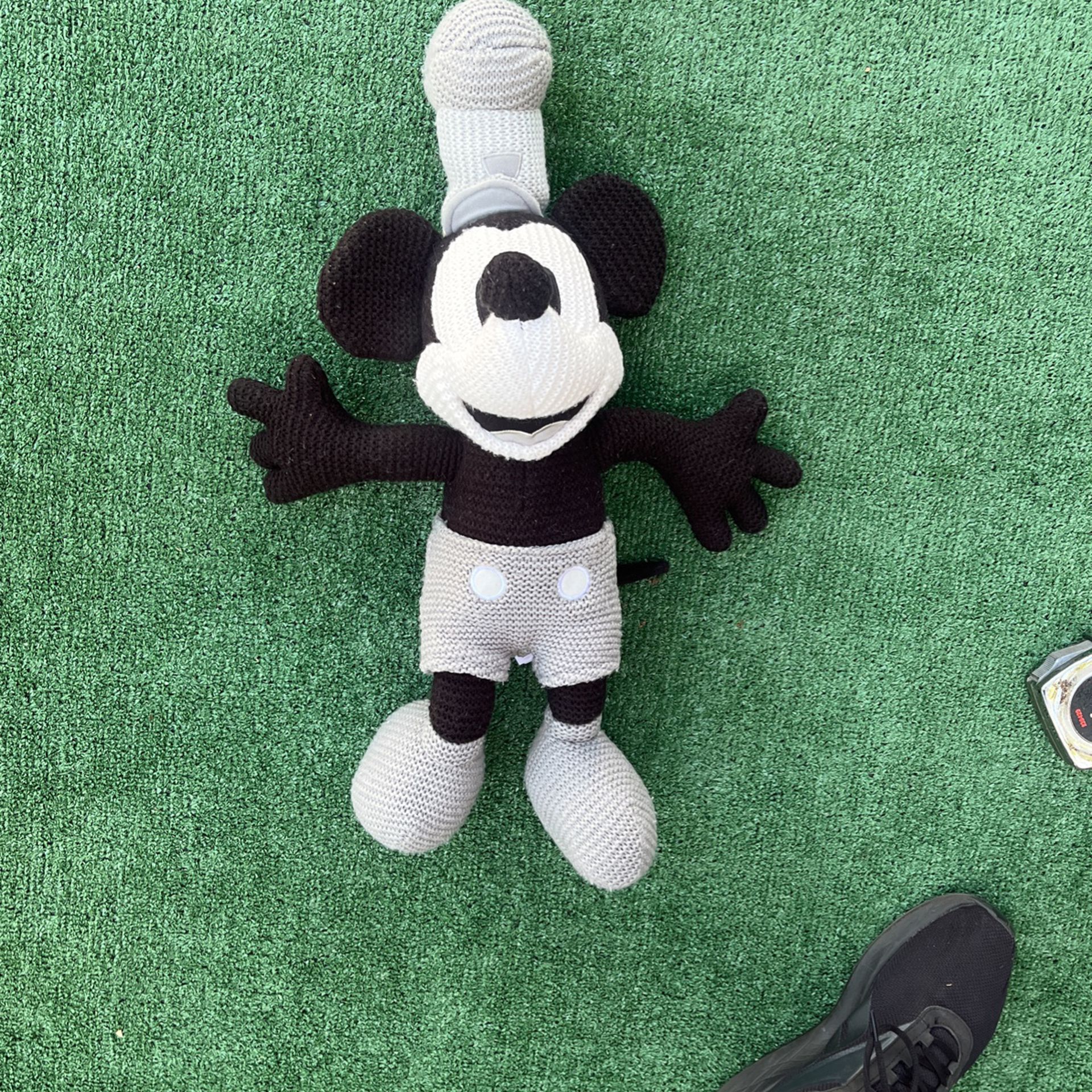 Disney Parks Knit Mickey Mouse Steamboat Willie