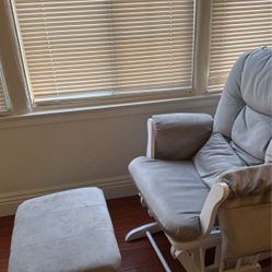 Rocking Chair -Light Grey