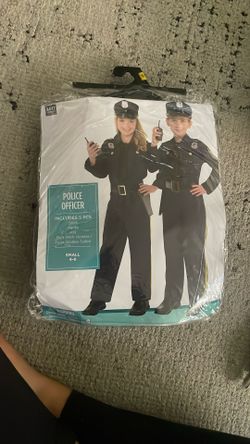 Police Officer Costume kids small 4-6