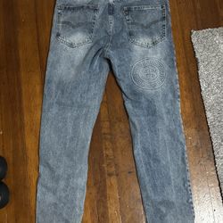Stussy x Levi's Embossed 501 Jeans