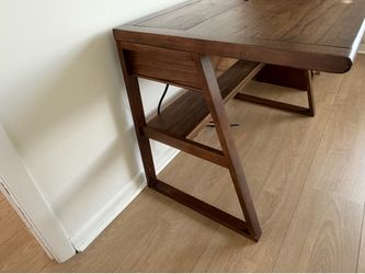 Wooden desk