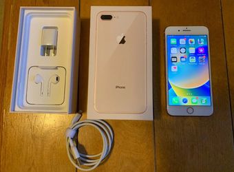 Gør gulvet rent påske Strengt Apple iPhone 8 Plus-64GB-Gold (Unlocked) A1864 (CDMA + GSM) W/BOX &  ACCESSORIES for Sale in Sharon Hill, PA - OfferUp