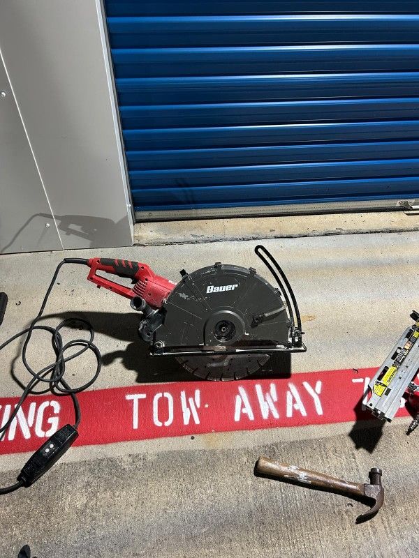 Electric Concrete Saw