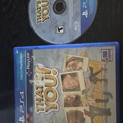 That's You Playstation Ps4