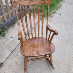 Rocking Chair Solid Maple Wood