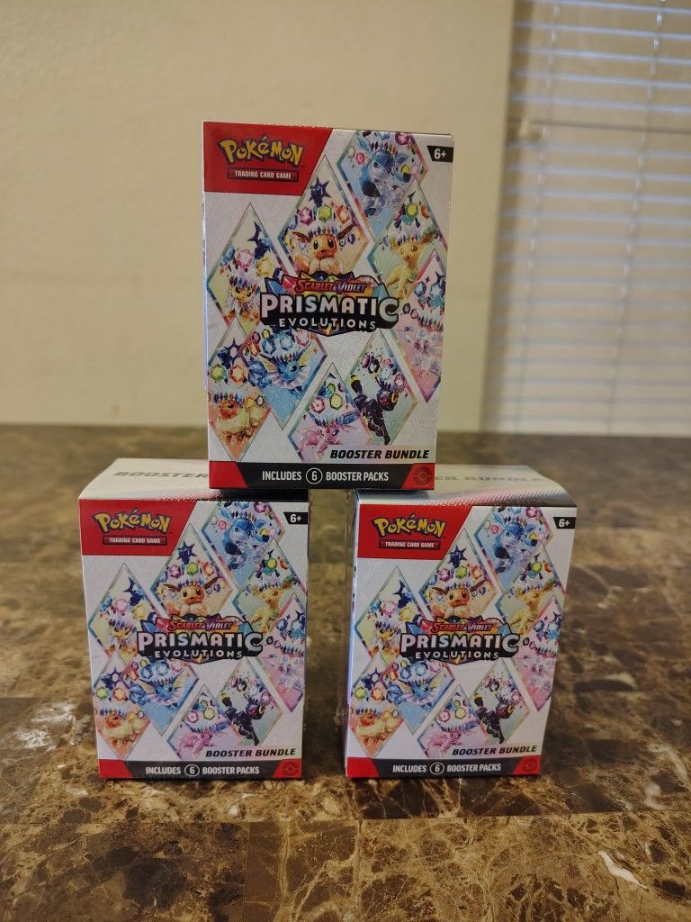 Pokemon Prismatic Bundles