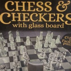 Chess And Checkerboard 