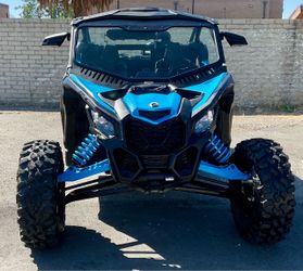 2023 Can-Am Maverick X3 RS Turbo RR for sale 515 miles and 50 hours 72 inch wide and 200 HP Roof and Lower door inserts Rearview mirror and Side mirro