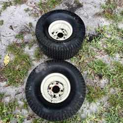 Rear Tires For Mower