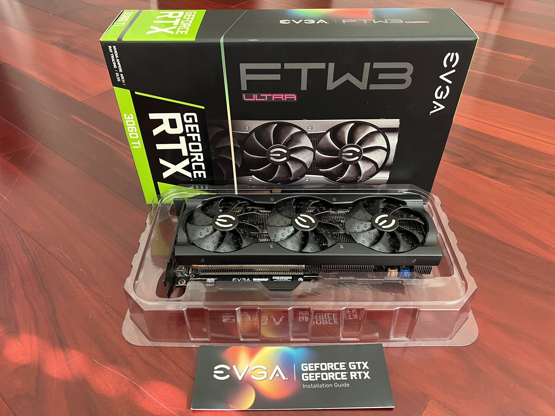 EVGA GeForce RTX 3060 Ti FTW3 ULTRA GAMING 8GB GDDR6 Video Card
