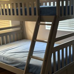 Gray Bunk Bed