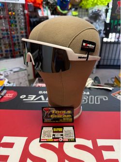 BOMBER Bomb-Rippa White frame w/ Silver mirror Safety Lens