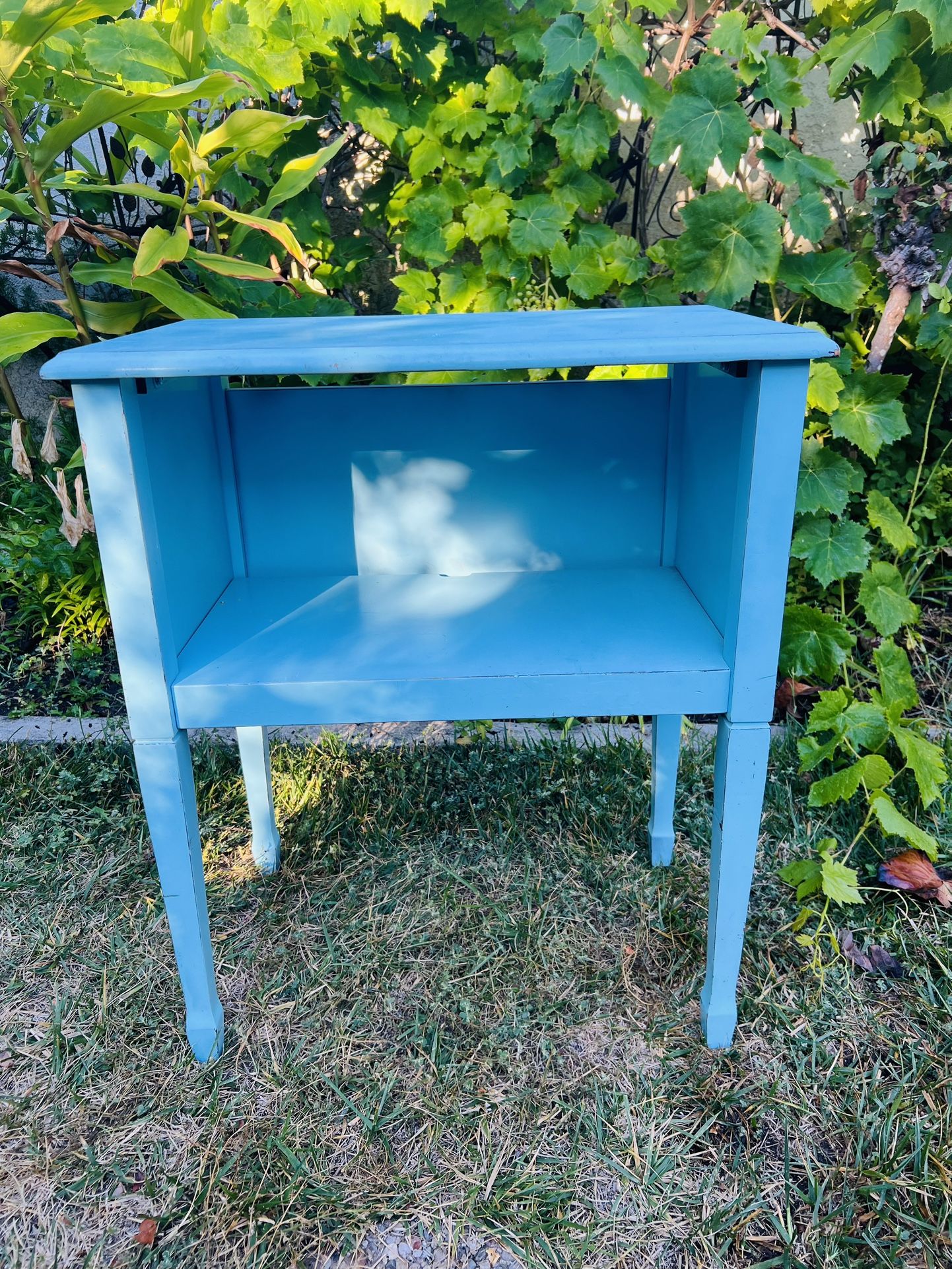 Shabby Chic Blue Night Stand/End Table