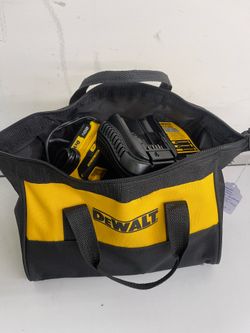 Dewalt dcf809 and dcd794 w two batteries and one charger in original dewalt bag