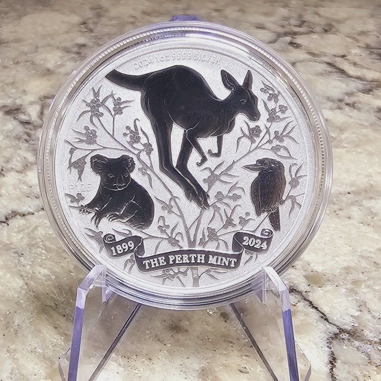 2024 Australia 1 oz The Perth Mint's 125th Ann. Silver Coin BU
