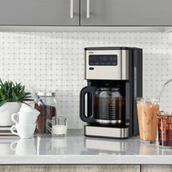 Braun KF5650BK Pure Flavor Coffee Maker, 14 cup, Black