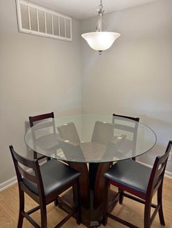Table and chairs