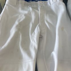 Mizuno baseball YOUTH XL pants White 