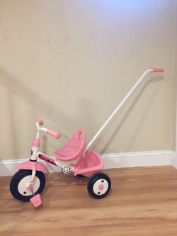 Kiddi-o by Kettler Fold 'n Ride Ladybug Tricycle with Push Handle