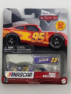 Mattel Disney Pixar Cars NASCAR Bubba Wheelhouse #23 Torqueberry Juice New Sealed