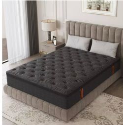 Full size medium hybrid gel memory foam mattress 12 inch new