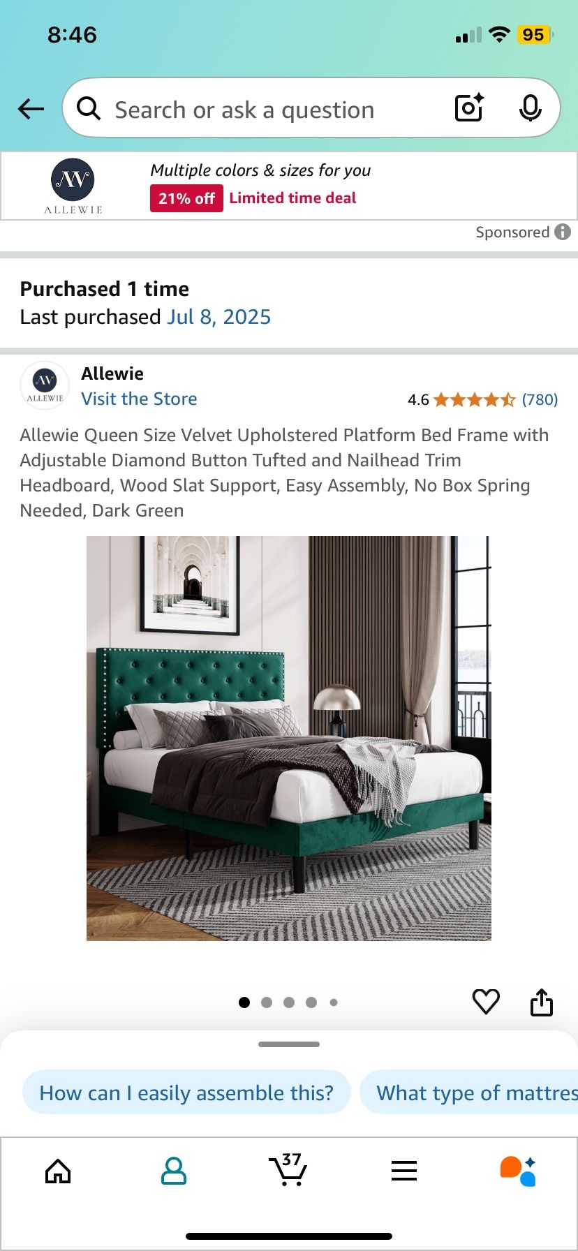 Queen Size Bed Frame