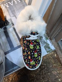 Grinch christmas shoes