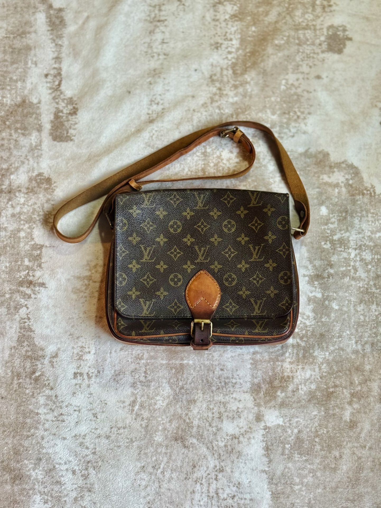 Louis Vuitton monogram cartouchiere GM crossbody