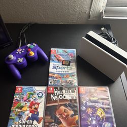 Nintendo Switch Games, Nintendo Dock And Power A GameCube Wireless Controller - Toad